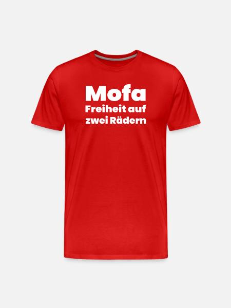 Mobylette - T-shirt bio Premium Homme - rouge