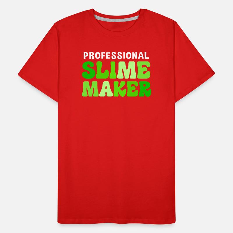 Slimy Slime Slime Men's Premium Organic T-Shirt