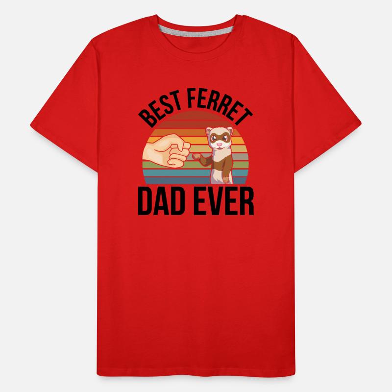 Frettchen Männer Premium Bio T-Shirt