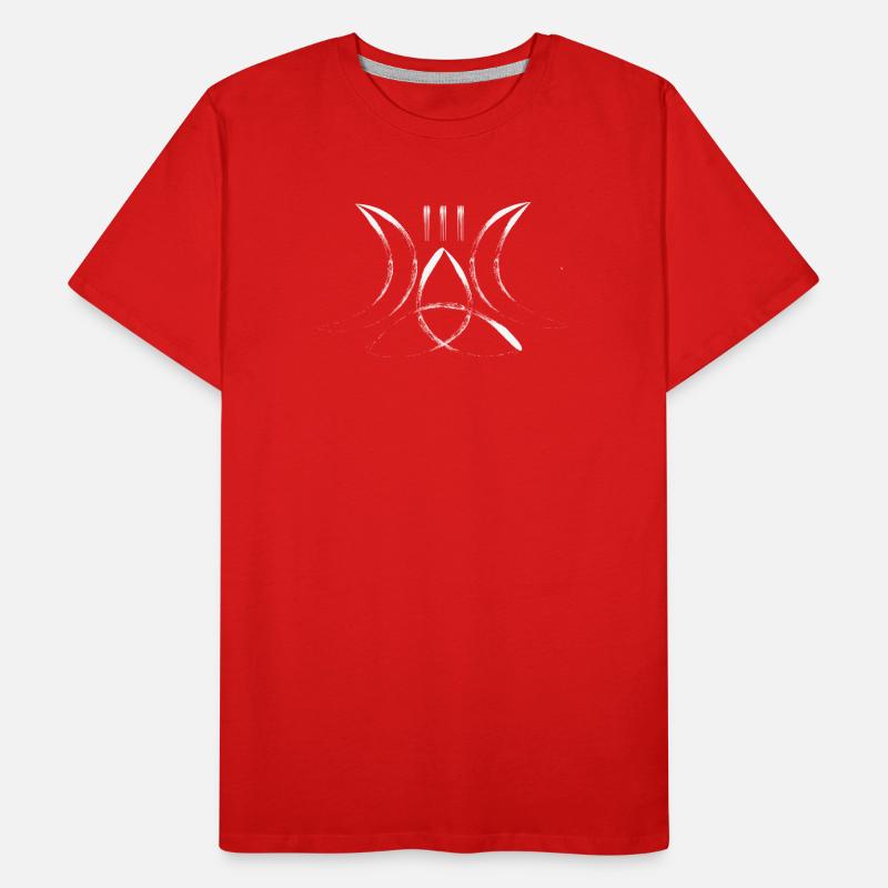 Mondsigil der Drei Monde Männer Premium Bio T-Shirt