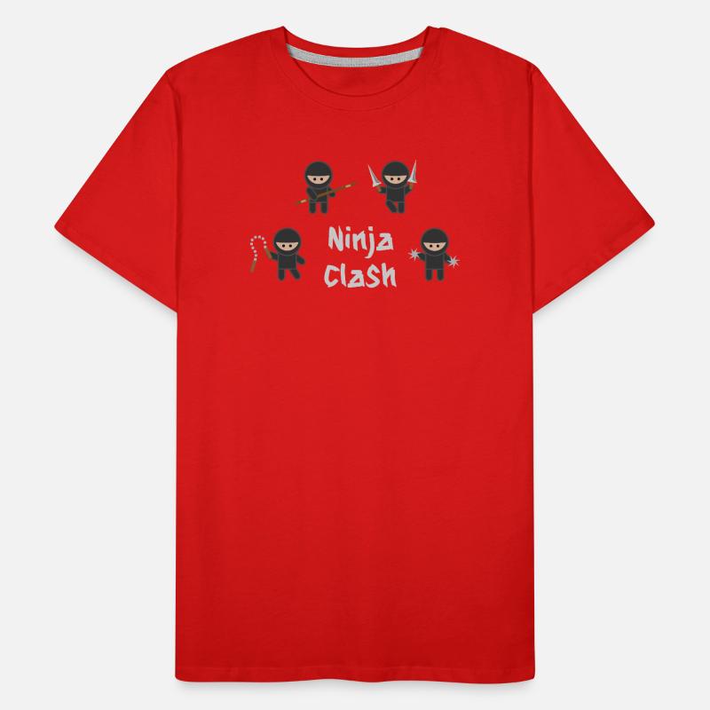 Ninja-Kampfsport-Training Männer Premium Bio T-Shirt