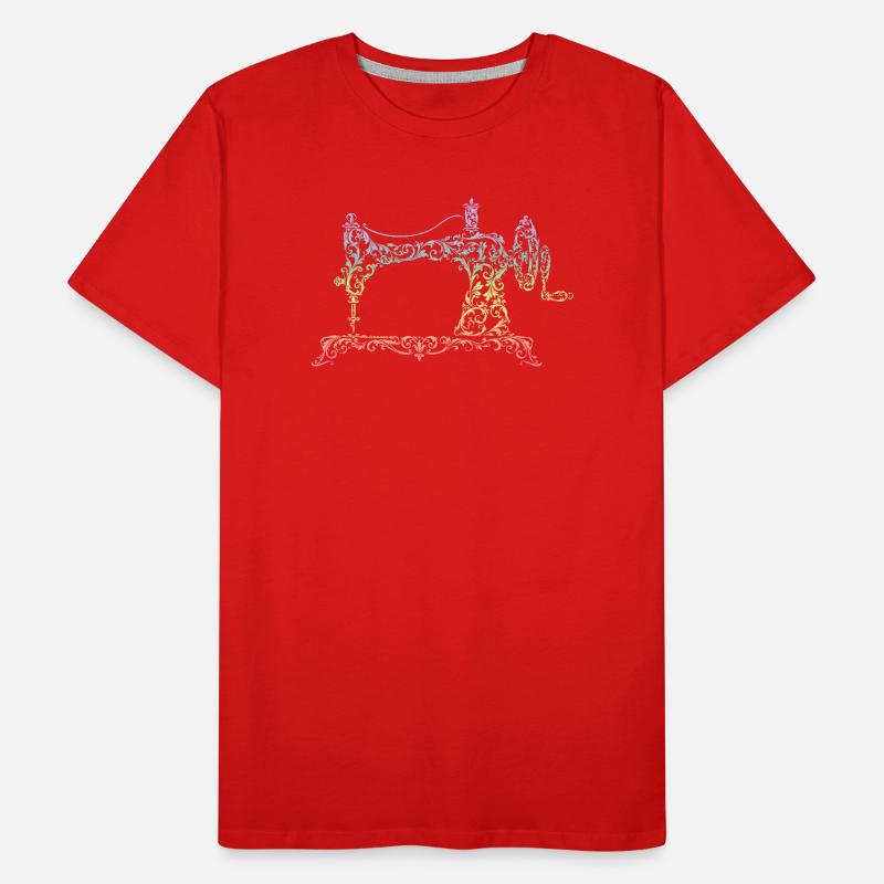 machine à coudre T-shirt bio Premium Homme