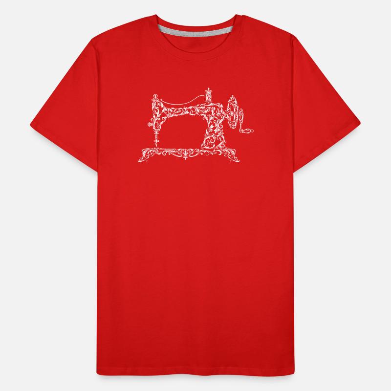 machine à coudre T-shirt bio Premium Homme
