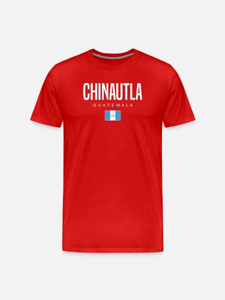 Chinautla Guatemala Guatemalteken - Men's Premium Organic T-Shirt - red