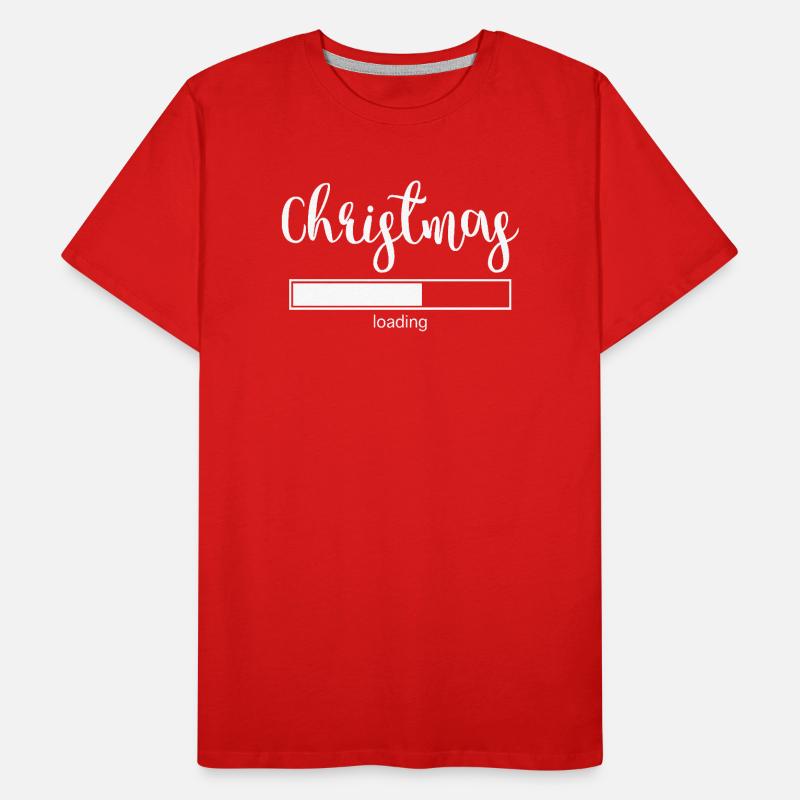 Christmas Loading Men's Premium Organic T-Shirt