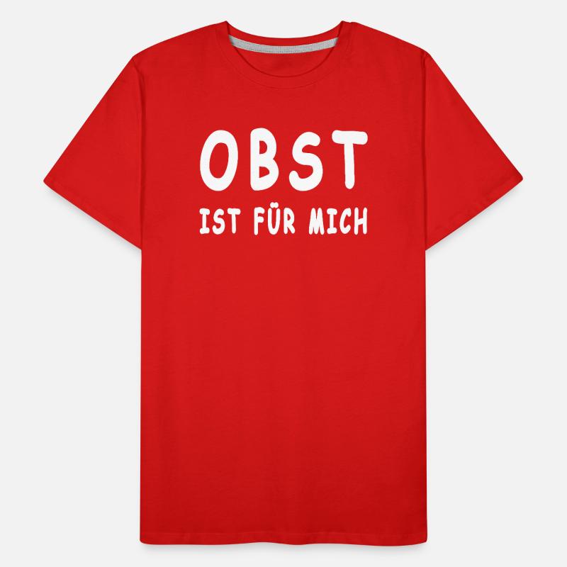 Obst Männer Premium Bio T-Shirt