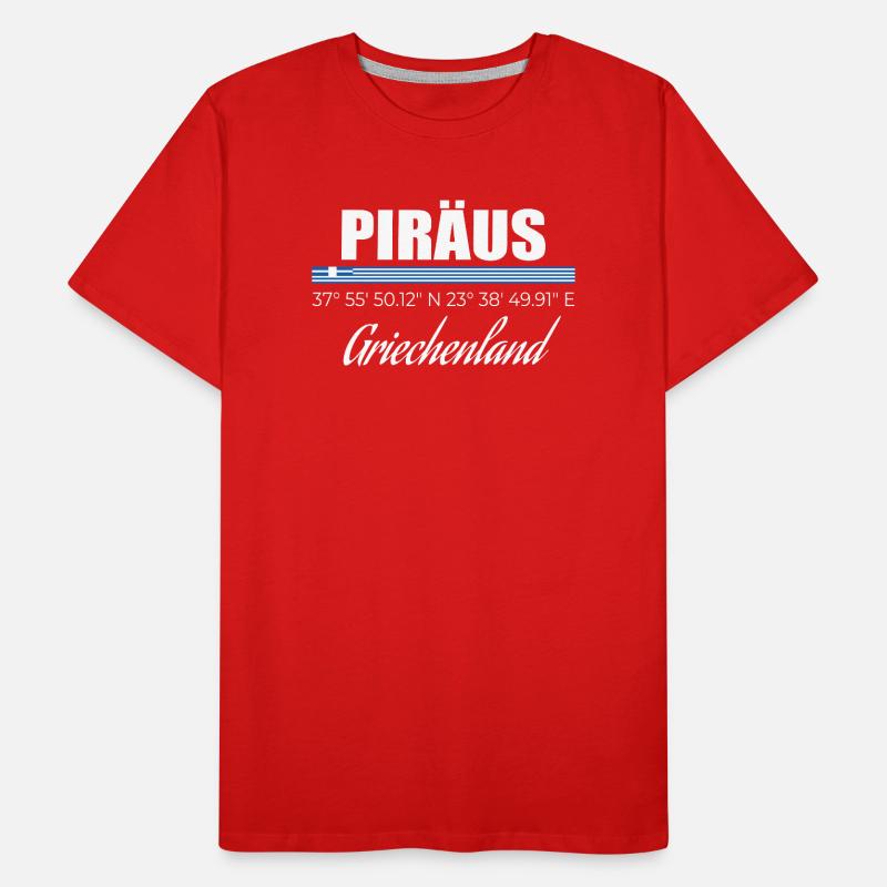 Pirée T-shirt bio Premium Homme