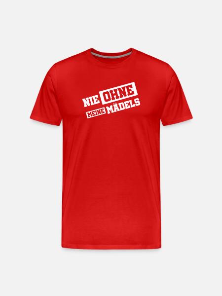 Jamais sans mes filles - T-shirt bio Premium Homme - rouge