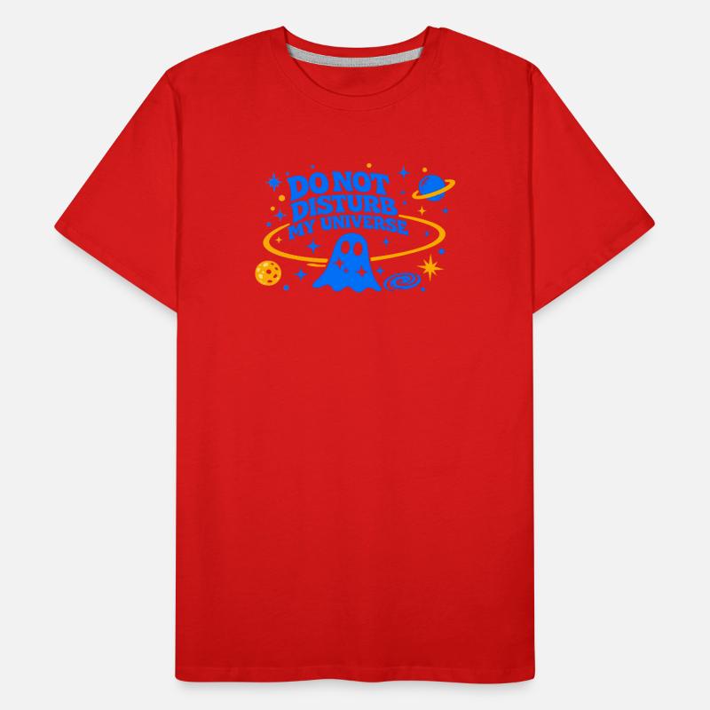 DO NOT DISTURB MY UNIVERSE Männer Premium Bio T-Shirt