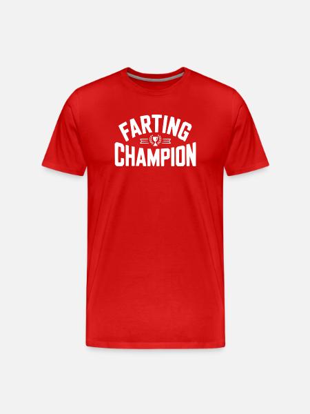 Champion des pets - T-shirt bio Premium Homme - rouge