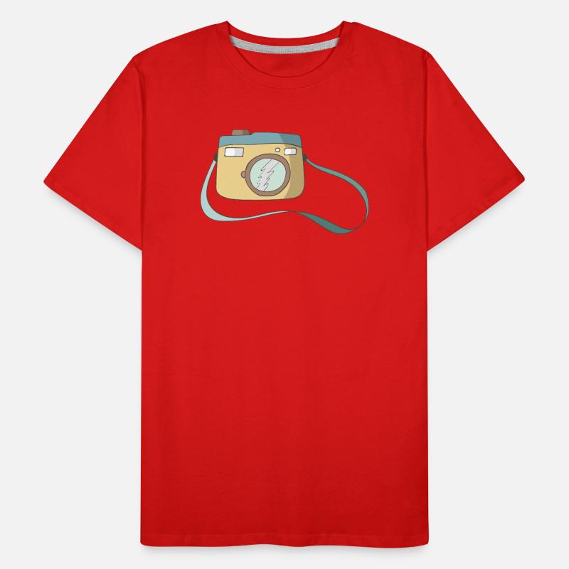 camera Men's Premium Organic T-Shirt