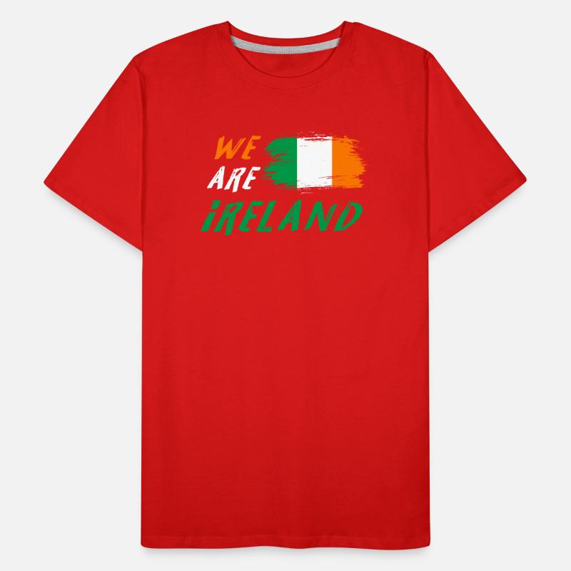 Nous sommes la conception des drapeaux d'Irlande T-shirt bio Premium Homme