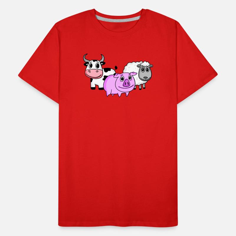 Animaux mignons T-shirt bio Premium Homme