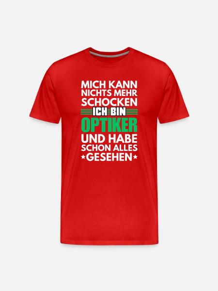 Opticien non choquable - T-shirt bio Premium Homme -