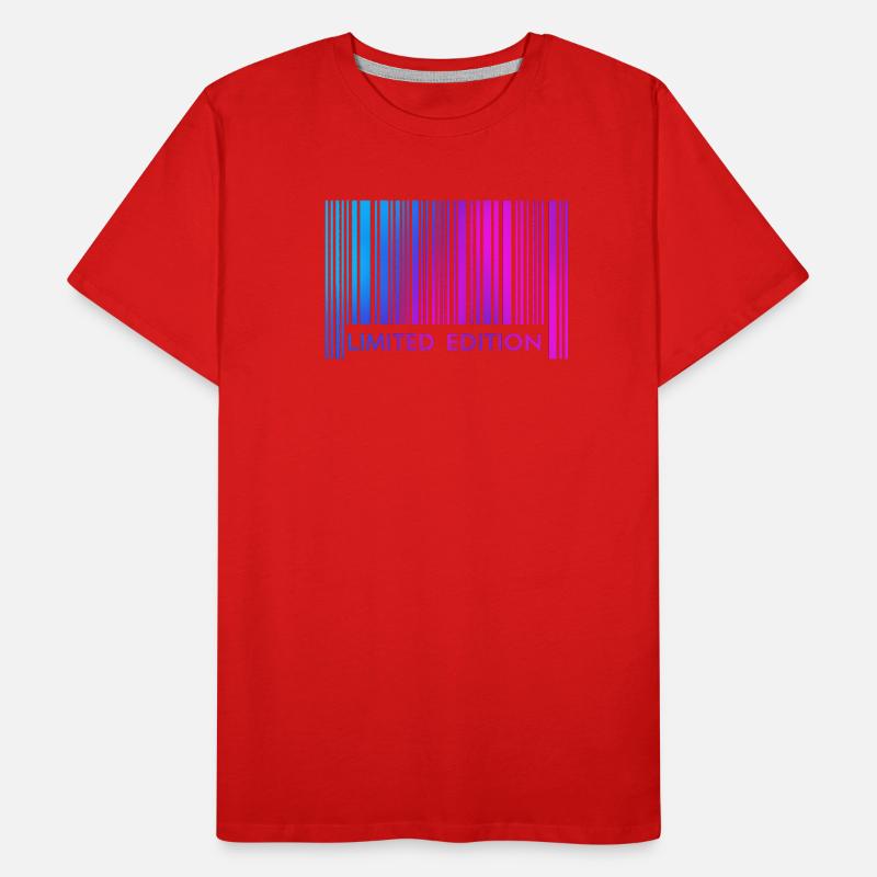 ÉDITION LIMITÉE - CODE-BARRES T-shirt bio Premium Homme