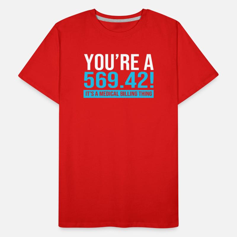 Codeur médical T-shirt bio Premium Homme