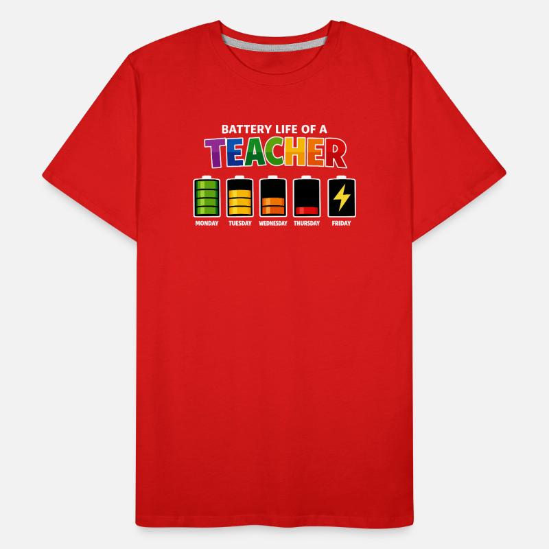 Autonomie d’un enseignant T-shirt bio Premium Homme