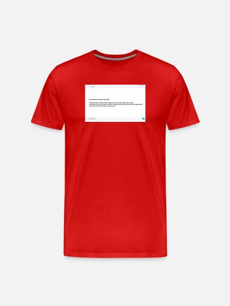 Das Wasser des Lebens - Männer Premium Bio T-Shirt - Rot