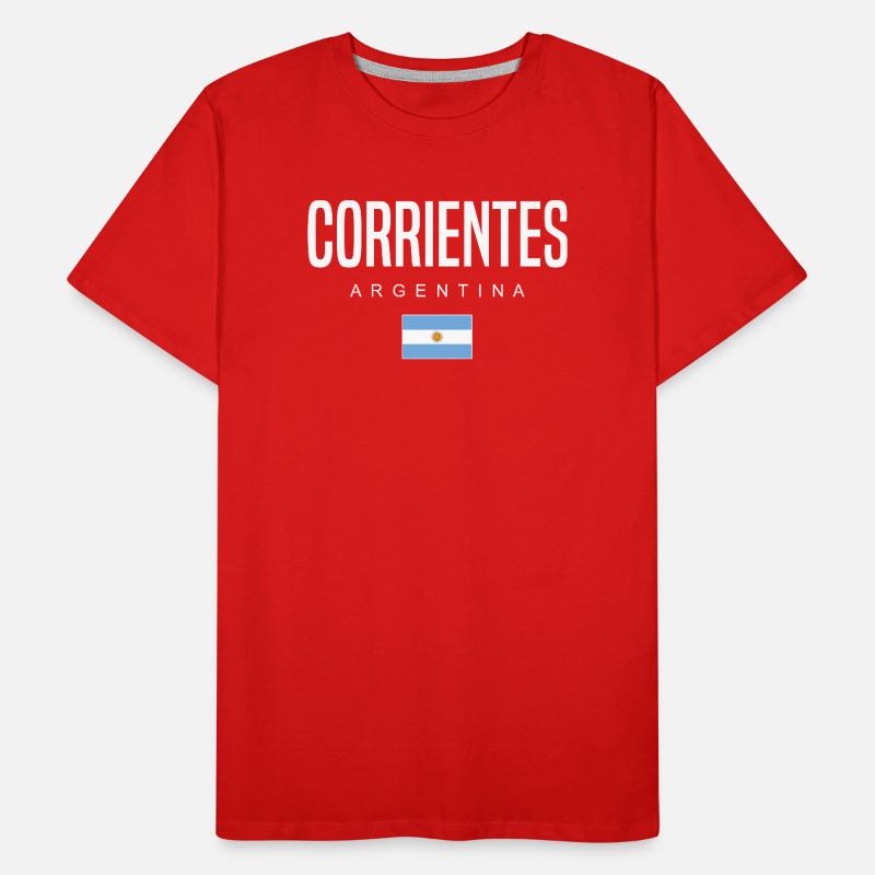Corrientes Argentinien Argentinier Männer Premium Bio T-Shirt