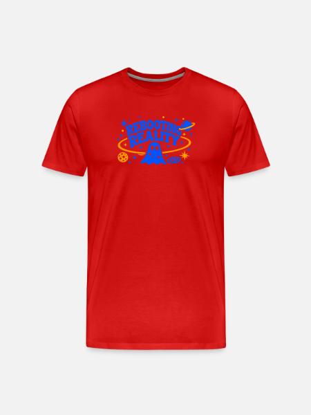 REBOOTING REALITY - Men's Premium Organic T-Shirt - red