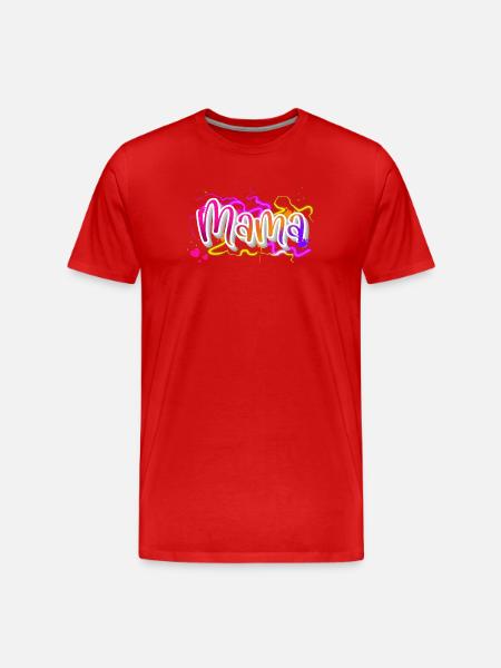Maman - T-shirt bio Premium Homme - rouge