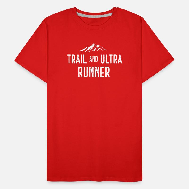Trail and Ultra Runner Men's Premium Organic T-Shirt