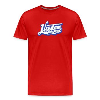 island usedom shirt - Men's Premium Organic T-Shirt - red - Front - Damien (186cm)