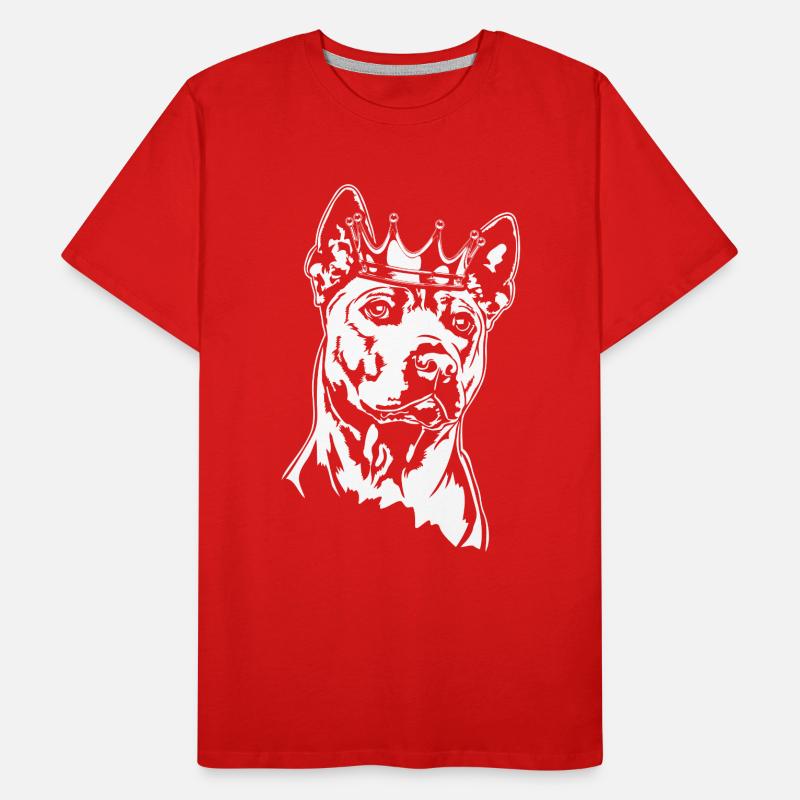 Thai Ridgeback Krone Hunde Hund Wilsigns Männer Premium Bio T-Shirt