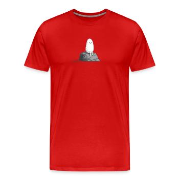 Sad Stone - Männer Premium Bio T-Shirt - Rot - Vorne - Damien (186cm)
