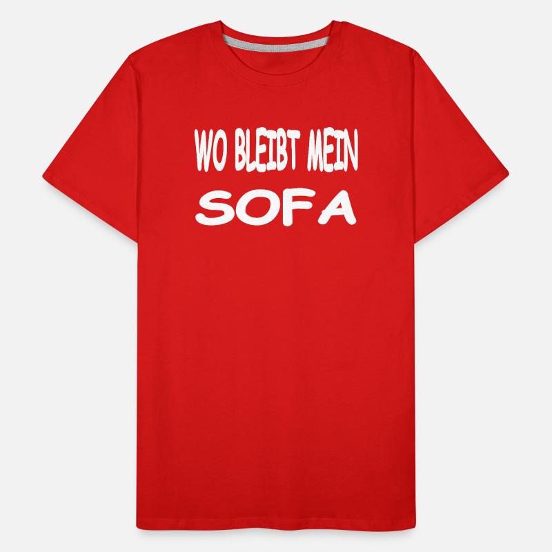 Sofa Männer Premium Bio T-Shirt