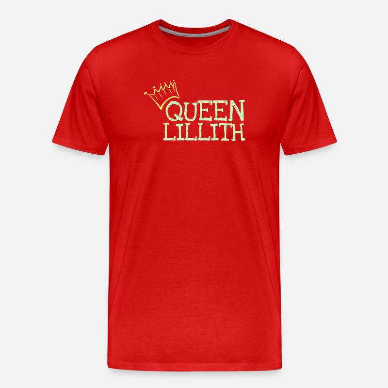 Lillith - Männer Premium Bio T-Shirt - Rot