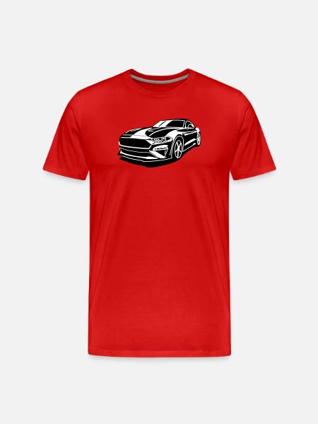 GT 500 - Men's Premium Organic T-Shirt - red