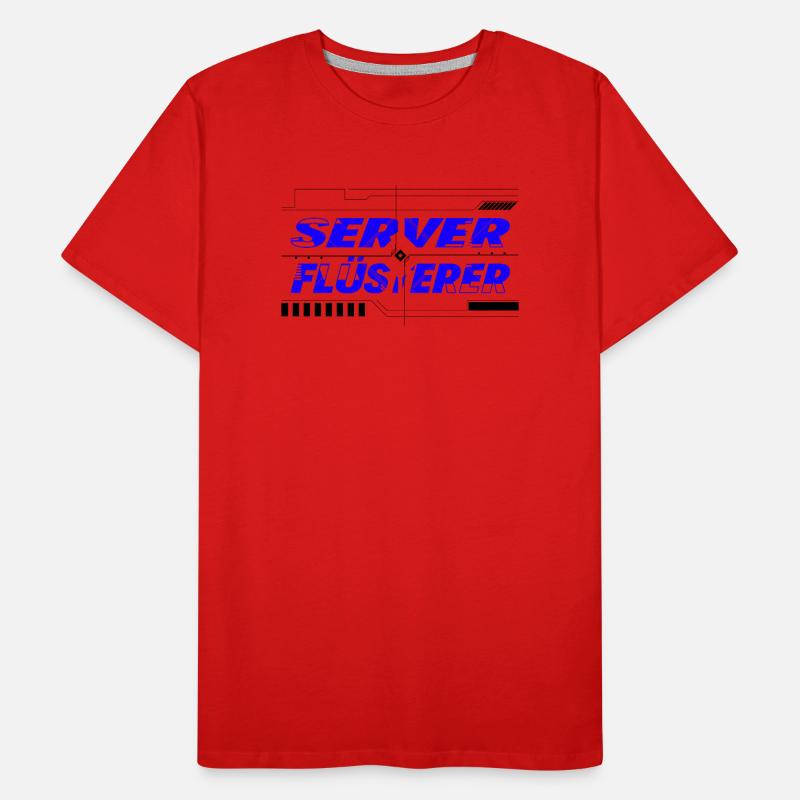 Server Flüsterer Männer Premium Bio T-Shirt