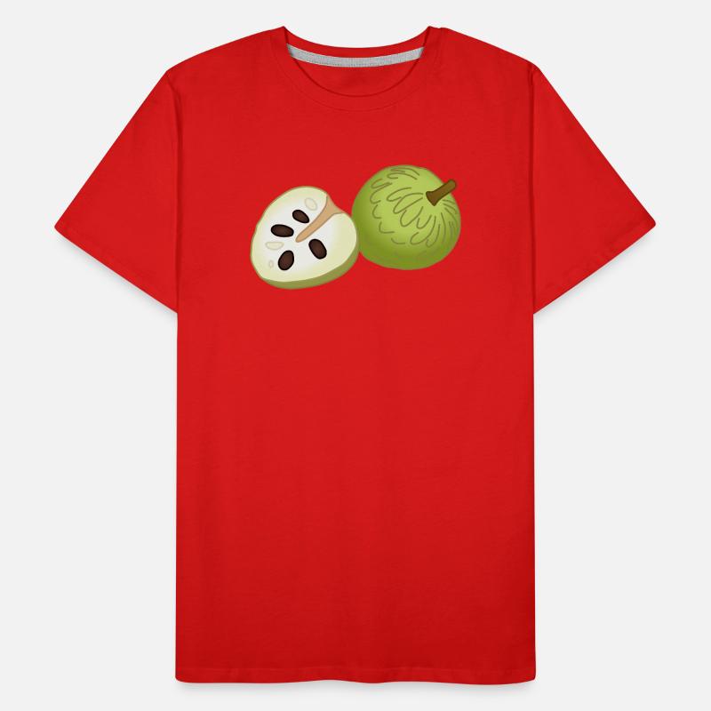 Puddingapfel-Scheibe Pop-Art Männer Premium Bio T-Shirt