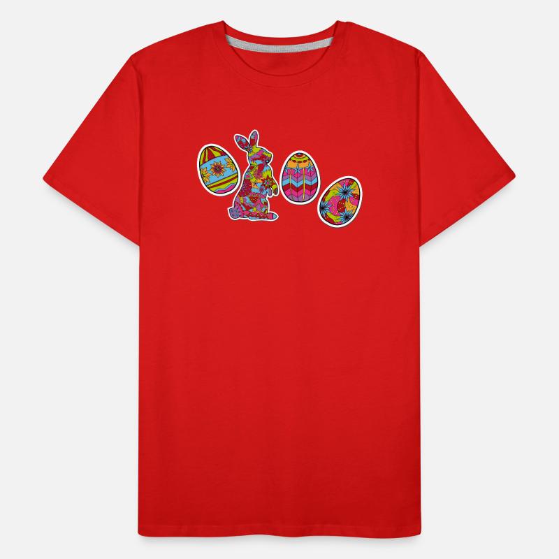 Happy Easter Men's Premium Organic T-Shirt
