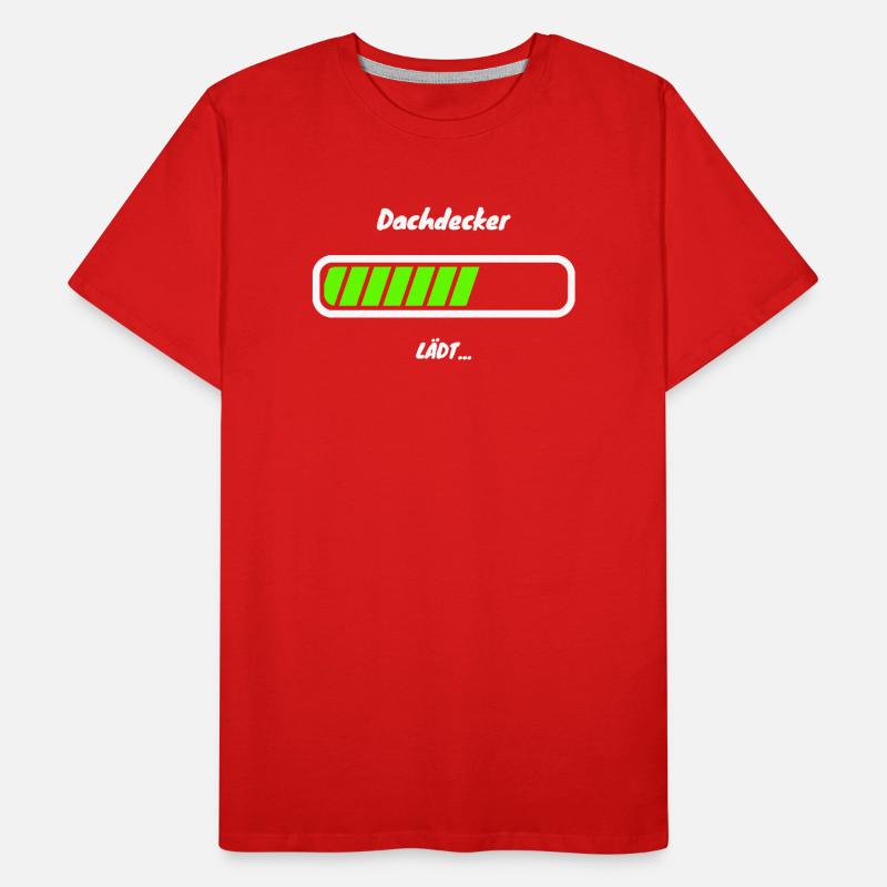 Roofer loading beam Roofer trainee Men's Premium Organic T-Shirt