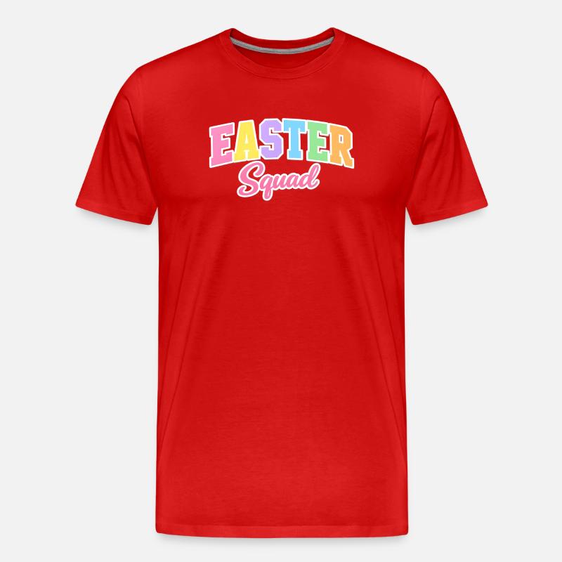 Easter Squad Ostern - Männer Premium Bio T-Shirt - Rot