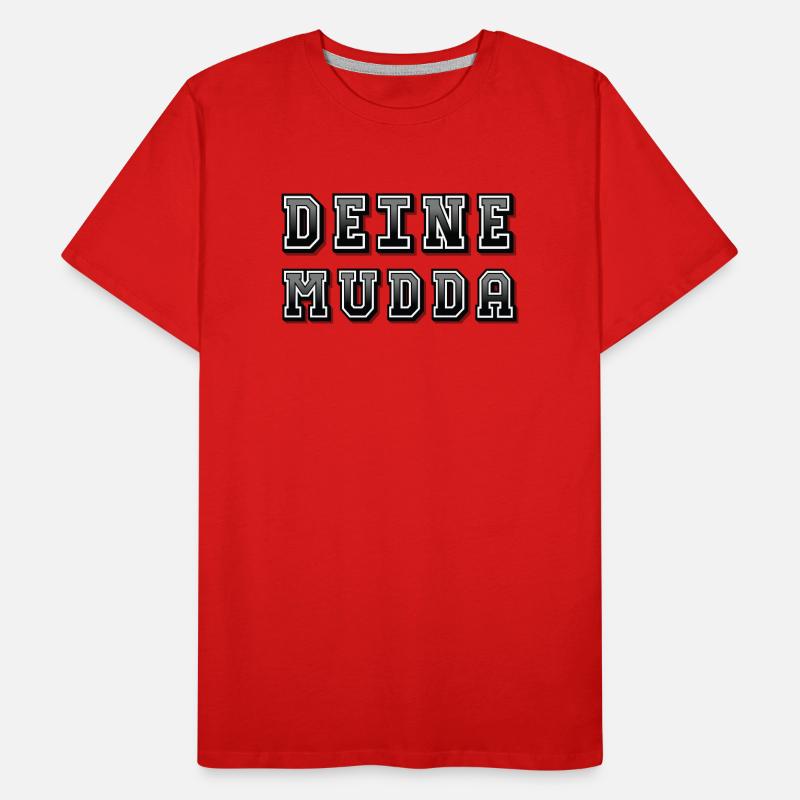 Your Mudda Men's Premium Organic T-Shirt