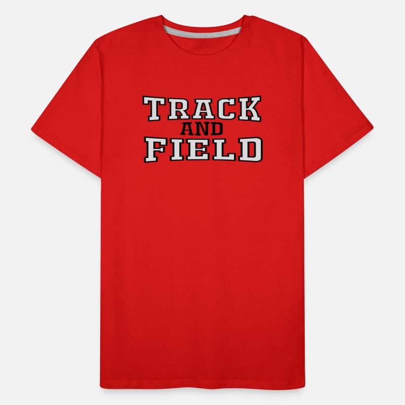 Track and Field T-shirt bio Premium Homme