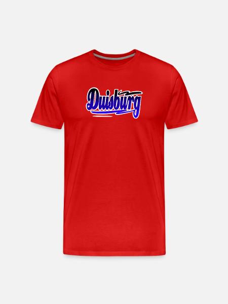 Duisburg - T-shirt bio Premium Homme - rouge
