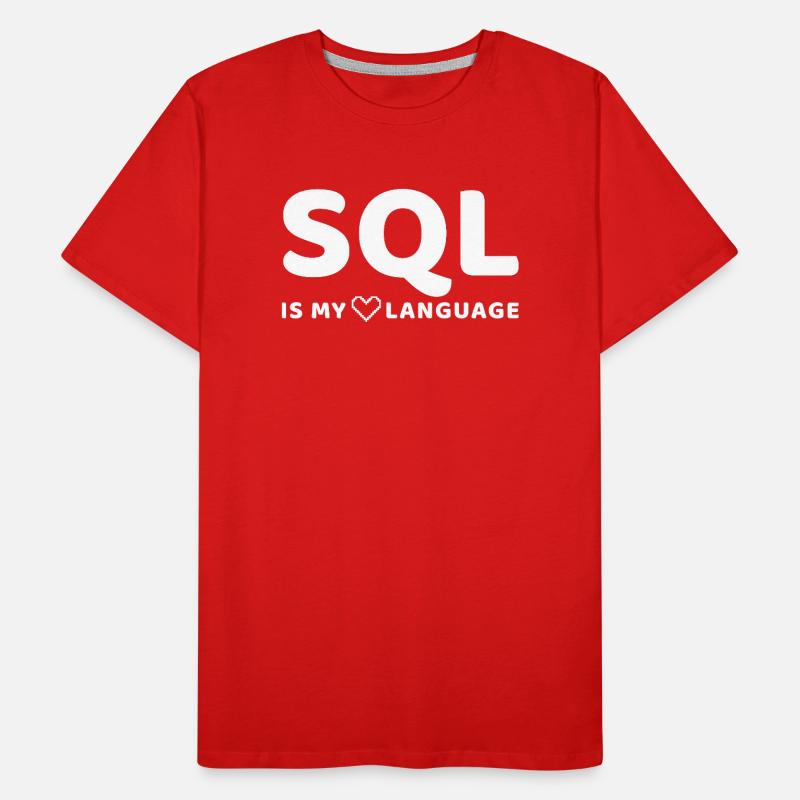 Modèle de code céleste sur fond sombre T-shirt bio Premium Homme