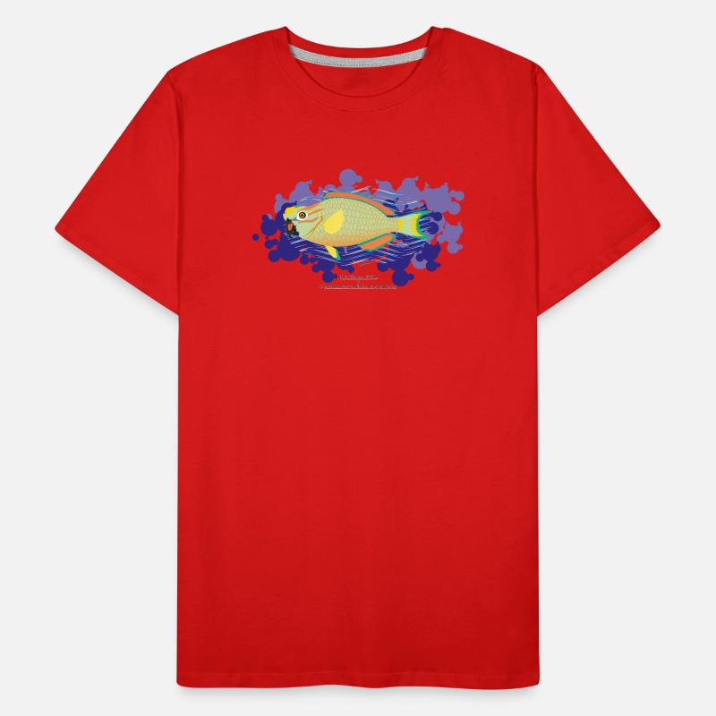 Papageienfisch / Hybride Männer Premium Bio T-Shirt