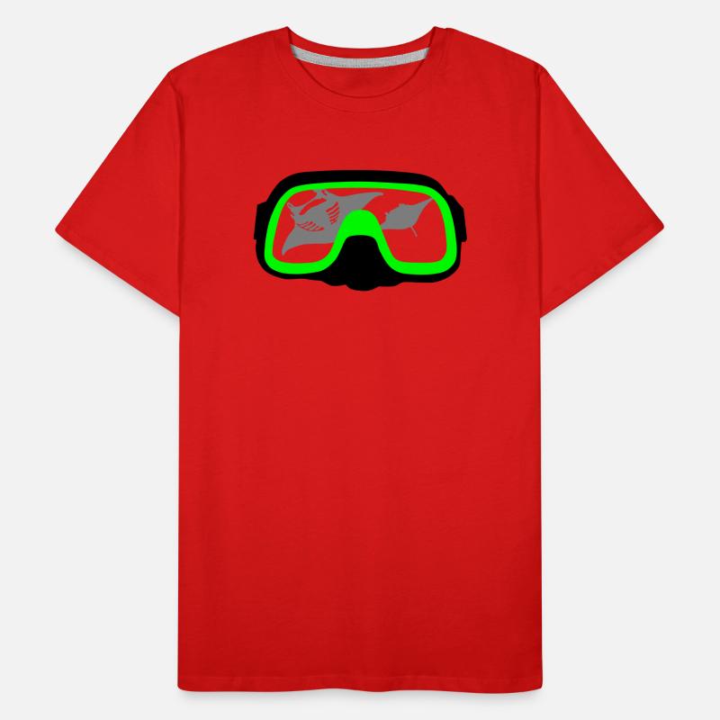 Diving goggles Men's Premium Organic T-Shirt