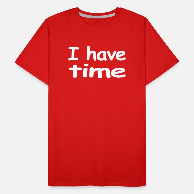 Heure T-shirt bio Premium Homme