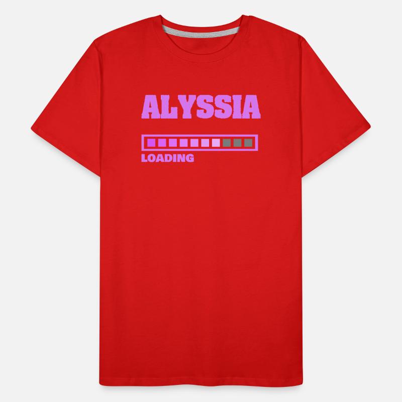 Naissance d’Alyssia T-shirt bio Premium Homme