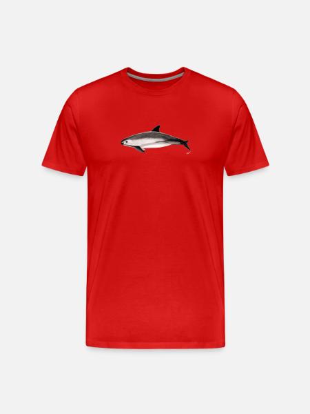Vaquita marina - Mexican porpoise - Marsouin - Men's Premium Organic T-Shirt - red