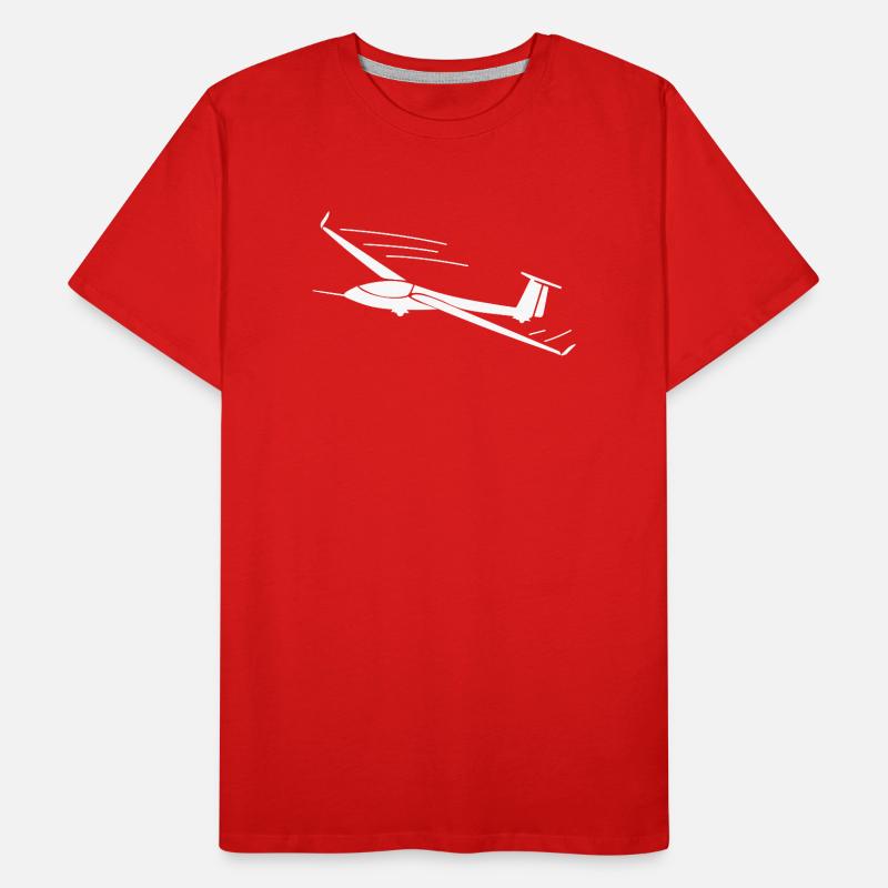 Glider glider pilot gift ideas Men's Premium Organic T-Shirt