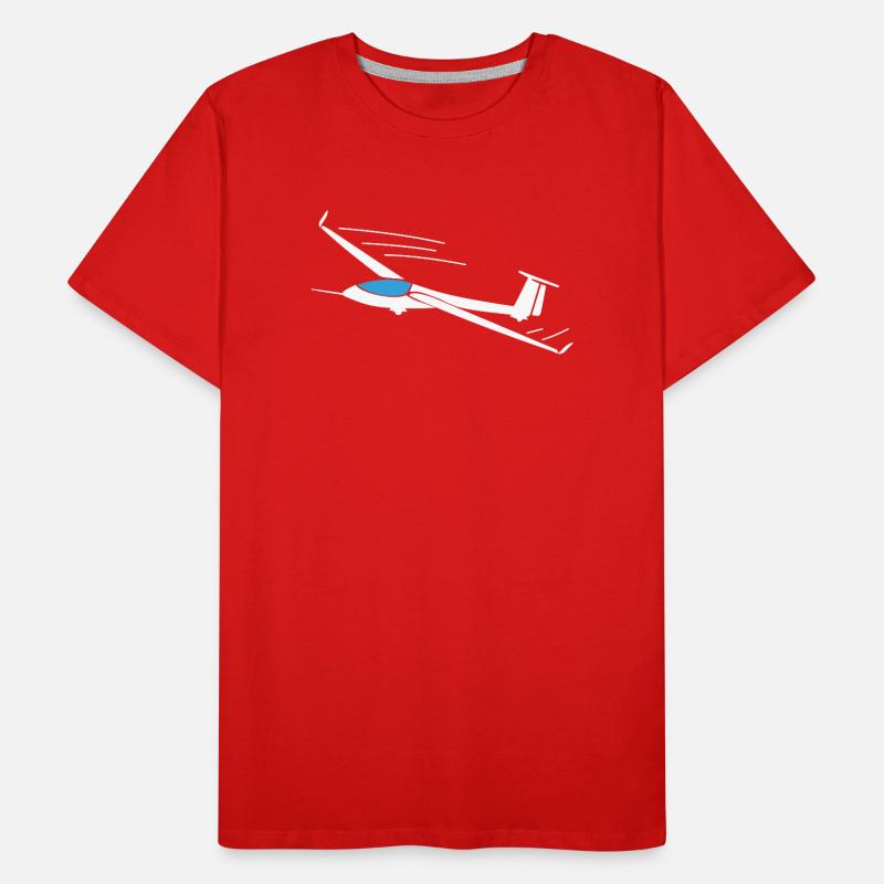 Glider glider pilot gift ideas Men's Premium Organic T-Shirt