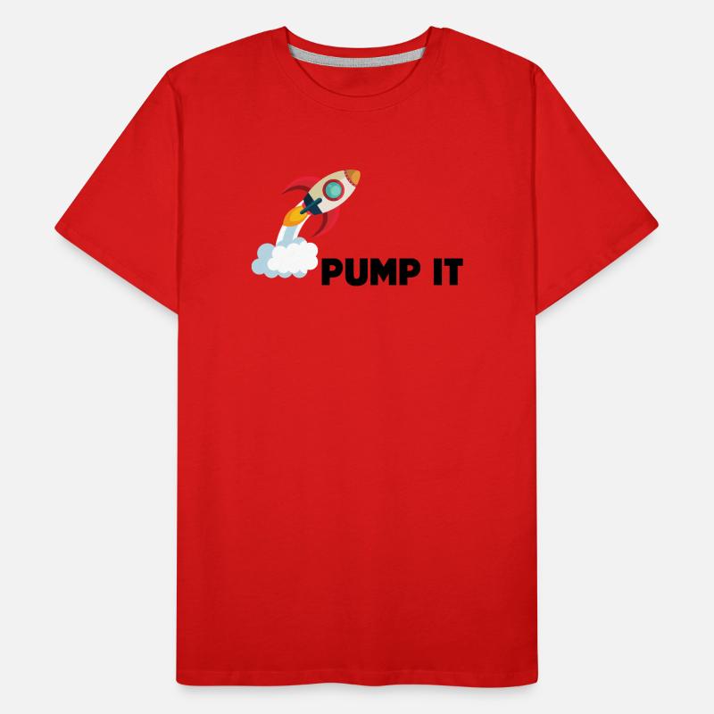 Pump it T-shirt bio Premium Homme