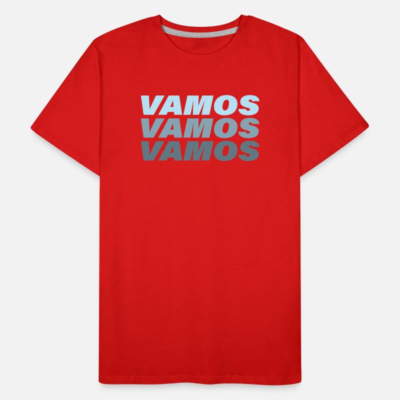VAMOS Männer Premium Bio T-Shirt